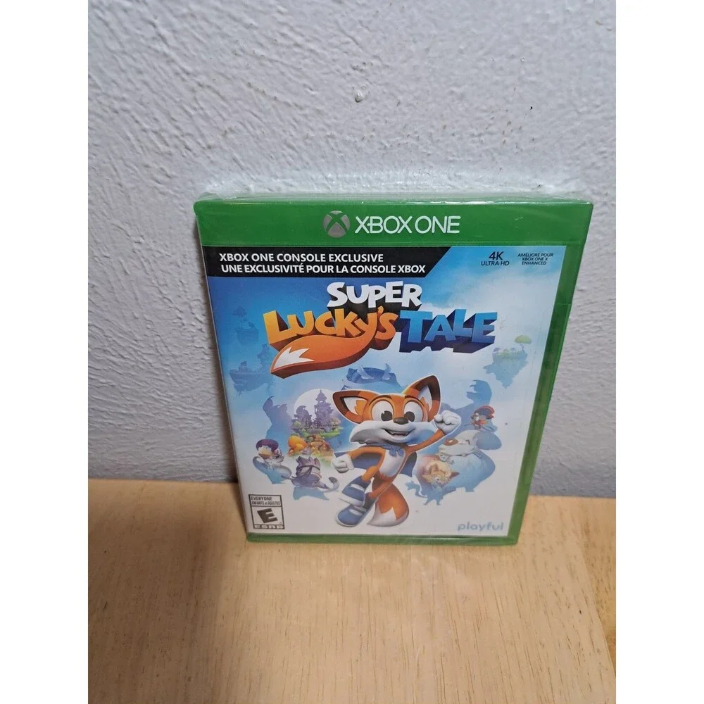 BRAND NEW SEALED Super Lucky's Tale - Microsoft Xbox One Video Game Rated E